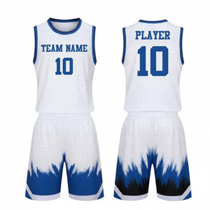 Top Trending Adult Size Basketball Uniform Breathable Customized Basketball Jersey For Sports Wear Team Wear Basketball Uniform - Product Image 3
