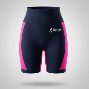 กางเกงขาสั้นออกกำลังกายสำหรับผู้หญิง ระบายอากาศได้ดี เอวสูง เป็นมิตรกับสิ่งแวดล้อม กระชับสัดส่วน เหมาะสำหรับฟิตเนส ยิม โยคะ ช่วยยกกระชับสะโพก - Product Image 1