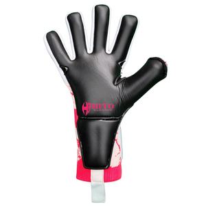 ถุงมือผู้รักษาประตูแบบสั่งทำจากโรงงานโดยตรง ฝ่ามือด้านหน้าทำจากยางลาเท็กซ์เยอรมันหนา 4 มม. ด้านหลังแบบซับลิเมชั่นและหุ้มหัวแม่มือด้วยยางฉีด - Product Image 3