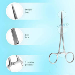 Pinzas Quirúrgicas Kelly de Alta Calidad, Herramienta Hemostática Médica de Acero Inoxidable, Pinzas Quirúrgicas Hemostáticas Kelly - Product Image 4