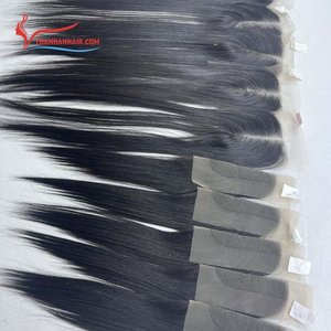 Nuevas extensiones de cabello vietnamitas, lisas como hueso, con cierre de encaje para pelucas, varios colores, sin desprendimiento ni enredos. - Product Image 1