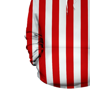 Sweat-shirt à capuche personnalisé OEM avec drapeau américain vieilli, style vintage, avec poche kangourou pour hommes et femmes avec OEM - Product Image 2