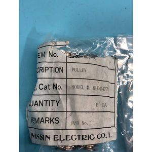 8 Poleas Nissin NIE-11477, 154273 - Equipo y Piezas de Semiconductores de Confianza con Legado Global - Product Image 4