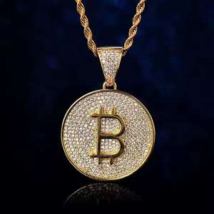 Colgante de Plata con Letra E Chapada en Plata, Moissanita de 2 Quilates con Engaste de Bisel, Estilo Hip Hop Unisex, Joyas de Lujo para Fiesta - Product Image 1