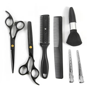 Ciseaux de barbier professionnels et de haute qualité, droits, tranchants, en acier inoxydable, instrument de beauté, ciseaux à effiler - Product Image 5