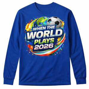 เสื้อยืดคอกลมแขนยาวทรงหลวมแบบดรอปโชลเดอร์ ผลิตจากผ้าฝ้ายพรีเมียม 100% ผลิตในปากีสถาน พิมพ์โลโก้แบบสกรีนไหม สำหรับทั้งชายและหญิง - Product Image 2