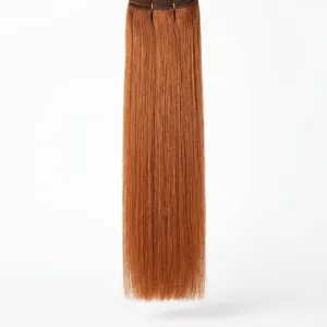 Perruque complète en dentelle 100 % cheveux Remy, raides, avec mèches, longue, brun miel, texture ondulée naturelle, cheveux humains, personnalisable - Product Image 5