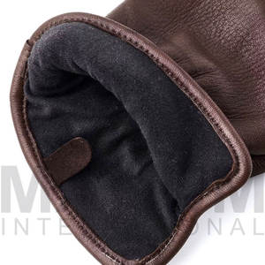 Gants en cuir d'hiver pour hommes, personnalisables, de haute qualité, best-sellers - Style vintage, compatibles avec les écrans tactiles, respirants, écologiques - Product Image 4