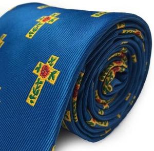 Cravate maçonnique décontractée imprimée en soie 100% nouvelle conception pour hommes, cravate de mode personnalisée pour franc-maçon - Product Image 4