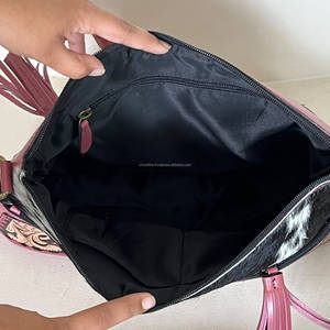 2026 Premium High Quality New Cowhide Fur <b>Leather</b> Handbag Bohemian Style Handmade Hot Selling Super September <b>Bags</b> for Women's - Product Image 6
