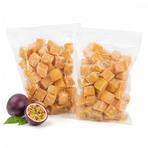 Hot Sale Best Price Made In Vietnam Delicious Best Quality IQF Frozen Passion Cube Packed in 5 kg <b>Bag</b> - Product Image 2