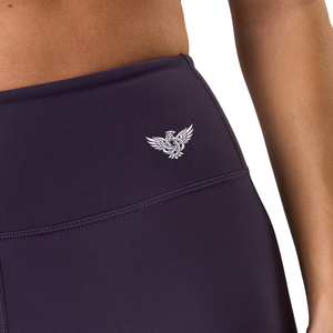 Leggings de fitness pour femmes, taille haute, extensibles, longueur intégrale, couleur violette, confortables, pour le yoga, la course à pied, l'entraînement, vêtements de sport - Product Image 6