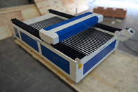 Machine laser CO2 hybride grand format LM-1325 300W pour découpe et gravure de métaux et non-métaux, qualité industrielle stable, OEM