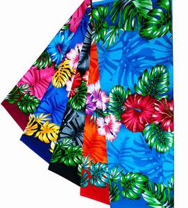 Iyara Pareo de Rayón Boho con Estampado Floral Sencillo, Tejido de Verano, Ajuste Regular, Morado, Verde, Blanco, Transpirable para Exteriores S001 No - Product Image 1