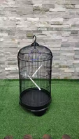 Cages d'élevage de perroquets en fil métallique Cages pour perroquets en acier inoxydable Cage pour perroquets Pigeon Cage en métal artisanale