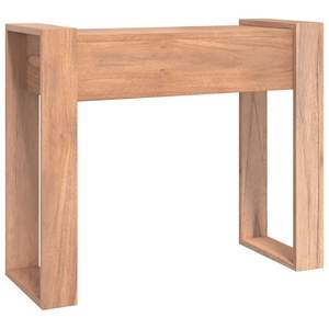 Table console en bois de teck massif de 35,4 pouces - Product Image 6