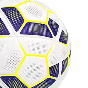 Thermal Bonding Official Match Soccer Ball PU <b>Leather</b> Custom Training <b>Football</b> Genuine Quality Size 5 Wholesale - Product Image 3