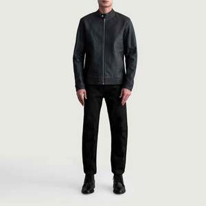 Trex Exports Customized Autumn Fashion <b>Leather</b> <b>Jackets</b> for Men Wholesale Low Price <b>Leather</b> <b>Jackets</b> - Product Image 4