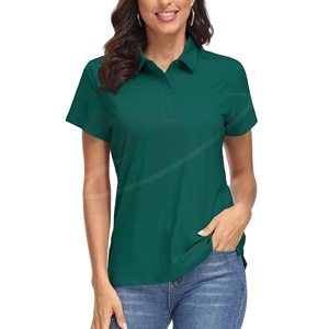 Camiseta Polo de Marca Privada para Mujer, Algodón, Manga Corta, Fabricación OEM, Venta al Por Mayor, Suministro a Granel, Camiseta Polo Personalizada de Moda - Product Image 1