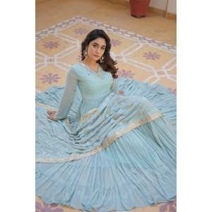 Vestido de noche de diseñador con lentejuelas y bordado para fiesta de trabajo - Product Image 6