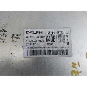 Módulo de Control del Motor Equus VI 2009-2011 Usado ORIGINAL 391103C006 - Product Image 6
