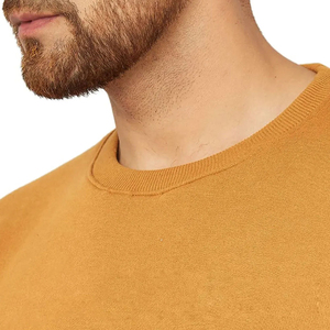 Sweat-shirt pull-over pour homme le plus vendu, haut de gamme, style streetwear, idéal pour l'hiver, conception OEM ODM, technique de teinture unie - Product Image 4
