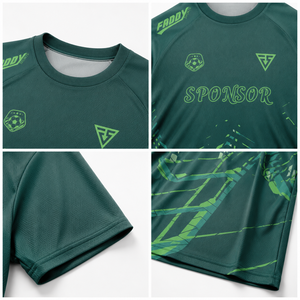 Maillot d'e-sport personnalisé par sublimation, respirant, séchage rapide, uniforme de jeu d'équipe, t-shirt personnalisé pour joueur professionnel, vêtements de sport pour hommes - Product Image 3