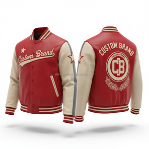 Custom Varsity <b>Jacket</b> Men Team Letterman <b>Jacket</b> <b>Baseball</b> <b>Bomber</b> <b>Jacket</b> OEM ODM - Product Image 3