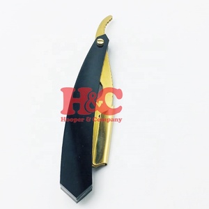Professional Gold <b>Barber</b> Razor Wholesale Rate Silver Polish Stainless Steel Handle Changeable <b>Blade</b> <b>Blade</b> <b>Barber</b> Razors Salon - Product Image 1
