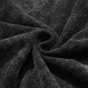 Camiseta Bearfit de alta calidad, fabricada a medida, con lavado ácido, de algodón suave, cuello redondo, manga corta, para hombre, estilo urbano. - Product Image 6