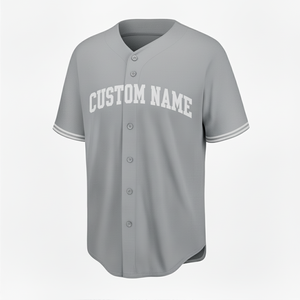 Personaliza tu Diseño, Camiseta de Béisbol de Manga Corta, Camiseta de Softbol con Dos Botones, Nombre y Número Personalizados, Camiseta de Softbol Unisex - Product Image 5