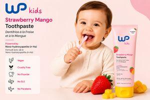 OEM/ODM Kids Fluoride Free <b>Toothpaste</b> Nano Hydroxyapatite <b>Toothpaste</b> Strawberry Mango <b>Flavor</b> Private Label - Product Image 4