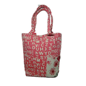 Sac fourre-tout hippie en coton fait main de haute qualité, élégant, imperméable, pour femme, avec doublure zippée, motif alphabet, best-seller - Product Image 1