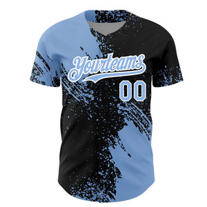 New Style Baseball Jersey Custom Design Breathable Fabric Sports Wear <b>Low</b> MOQ Team Uniform Wholesale <b>Plus</b> <b>Size</b> Short Sleeve - Product Image 1