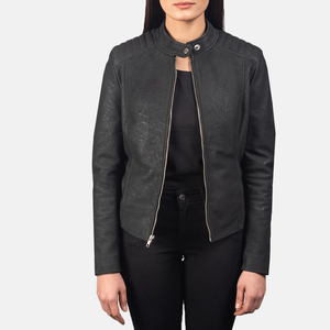 Women's Stylish Sheep Skin Outer Jacket Waterproof Breathable Warm Apparels <b>Crafted</b> for Comfort Durability Seasonal Casual - Product Image 3