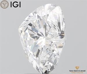 Diamante CVD Cultivado en Laboratorio Sweetheart Sparkle de 2.50 CT, Color D, Claridad VVS2, con Certificado IGI, para un Colgante de Amor - Product Image 4