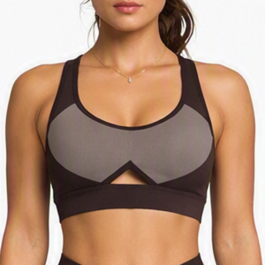 Women's 2 Piece Yoga Set High Waist Seamless <b>Leggings</b> <b>Crop</b> Top Racerback Activewear Spandex/Nylon Four-Way Stretch - Product Image 4