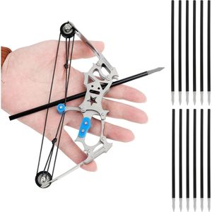 Set Arco Compound RH/LH per Allenamento Sportivo all'Aperto, Caccia, Tiro, Pratica, Divertimento, Intrattenimento, Regalo per Tiro con l'Arco, per Mano Destra/Sinistra - Product Image 5