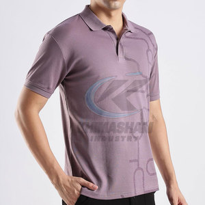 เสื้อถักแขนสั้นระบายอากาศได้ดีสำหรับผู้ชาย - Product Image 4