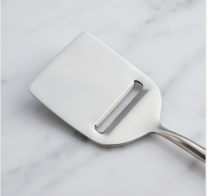 Juego de cuchillos para queso de acero inoxidable con acabado brillante Silver Touch, espátula y tabla para queso, utensilios de cocina - Product Image 3