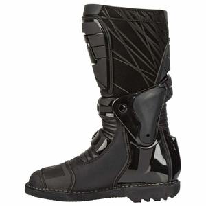 Botas de Motociclismo de Cuero Genuino Unisex de Primera Calidad, Diseño Impermeable y Duradero con Comodidad de Poliéster - Product Image 2