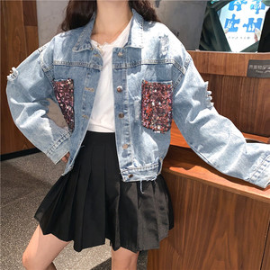 Sustainable Women Denim <b>Jacket</b> Organic Cotton Eco Friendly Jean Coat Manufacturer - Product Image 5