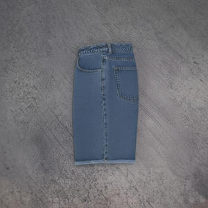 กางเกงยีนส์ขาสั้นผู้หญิงคุณภาพสูงสั่งทำโลโก้ได้ ขายส่งแฟชั่นใหม่ปี 2026 กางเกงยีนส์ขาสั้นเอวสูงผู้หญิงสั่งทำได้ - Product Image 3