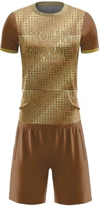 Unisex Brown Solid Shorts Elastic Waist With <b>Pockets</b> Sports Wear - Product Image 5