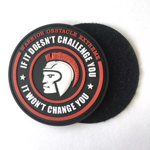 High-Quality 3D PVC <b>Patch</b> | Raised Rubber Logo Label for Puffer <b>Jackets</b> & Sportswear | Bulk OEM Factory - Product Image 1