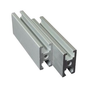 Profilé en T en aluminium anodisé 6063 sur mesure, robuste et industriel, pour la découpe et le soudage de portes et fenêtres - Product Image 4