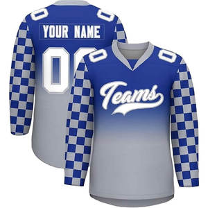 Maillot de hockey sur glace pour homme le plus vendu, nouveau style avec un design élégant, technique de sublimation pour impression de logo personnalisé 2026 - Product Image 1