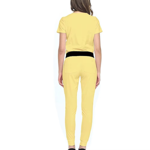 Tenue d'infirmière personnalisée GRACE SIGN, uniforme médical conçu pour le personnel médical, toile légère, construction unisexe, haute qualité - Product Image 3