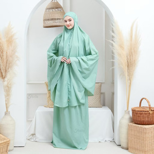 Waterproof Muslim Women's Lightweight <b>Mini</b> Travel Prayer Set with Compact Pocket Cylindrical <b>Pouch</b> Keychain For Travel Use - Product Image 4