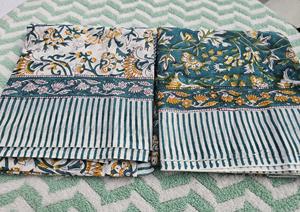 Pure Cotton Beach Sarong Indian Hand Block Print Beach Sarongs Soft Voile Fabric Summer Pareo Gift for Her Women's Clothing - Product Image 6